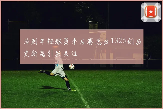 马刺年轻球员季后赛总分1325创历史新高引发关注