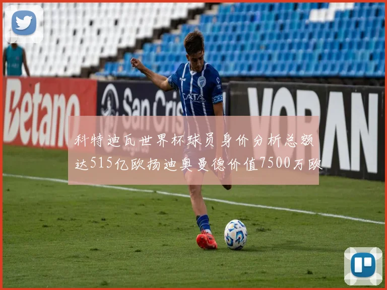 科特迪瓦世界杯球员身价分析总额达515亿欧扬迪奥曼德价值7500万欧